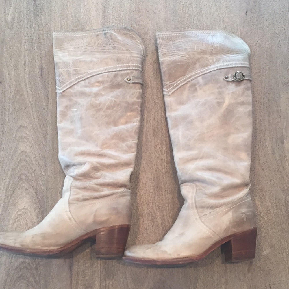 Frye Jane Tall Cuff - Taupe